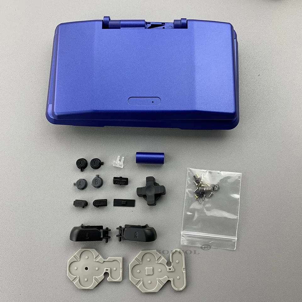 NOVINKA PRE NDS Úplný výmenný kryt puzdra puzdra pre puzdro pre Nintend DS NDS Game Console Opravy dielov Game Accessories