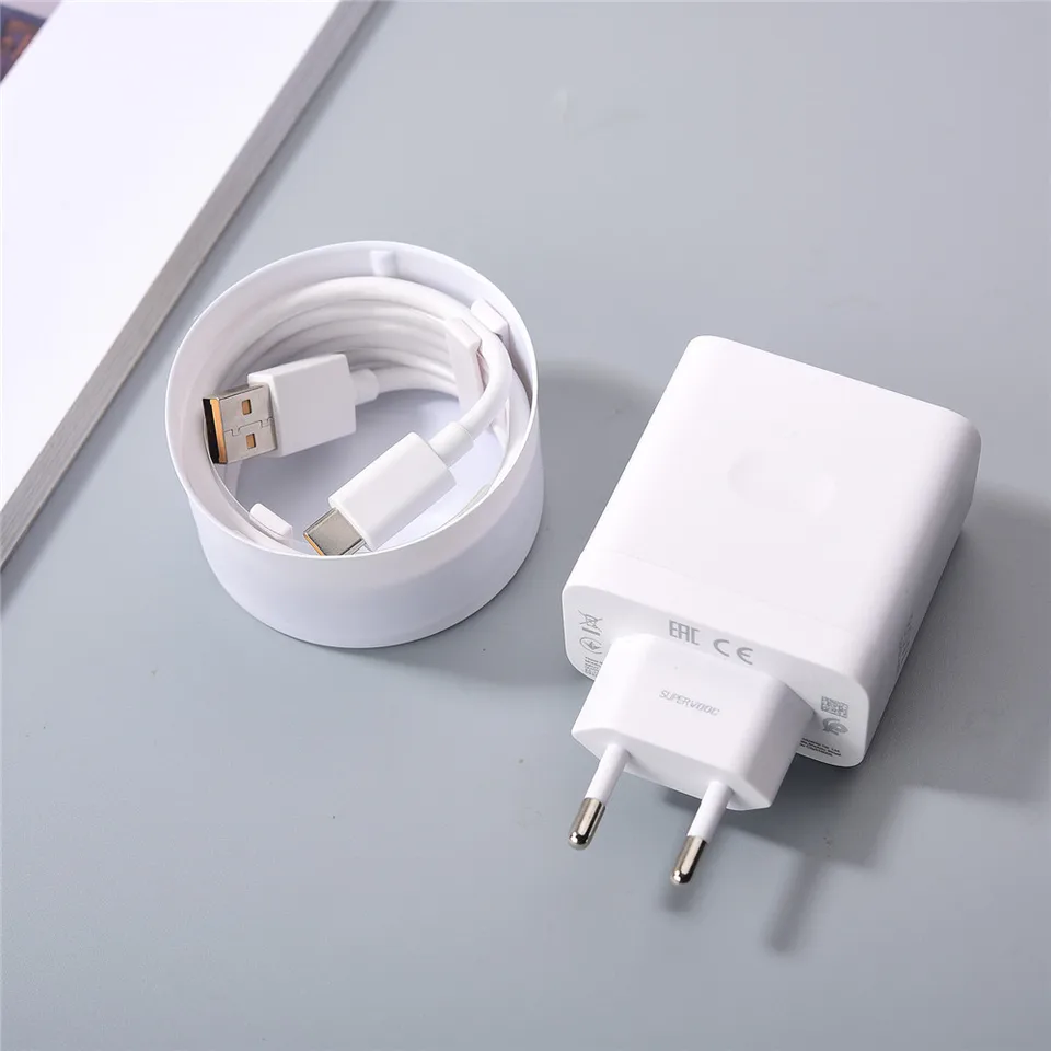 NOVINKA pre Realme 80W SuperDart Charger EU US Typ C Kábel nabíjačku pre Realme GT NEO 2 2T 3 10 Q5 Q2 X6 X7 7 X50 PRO