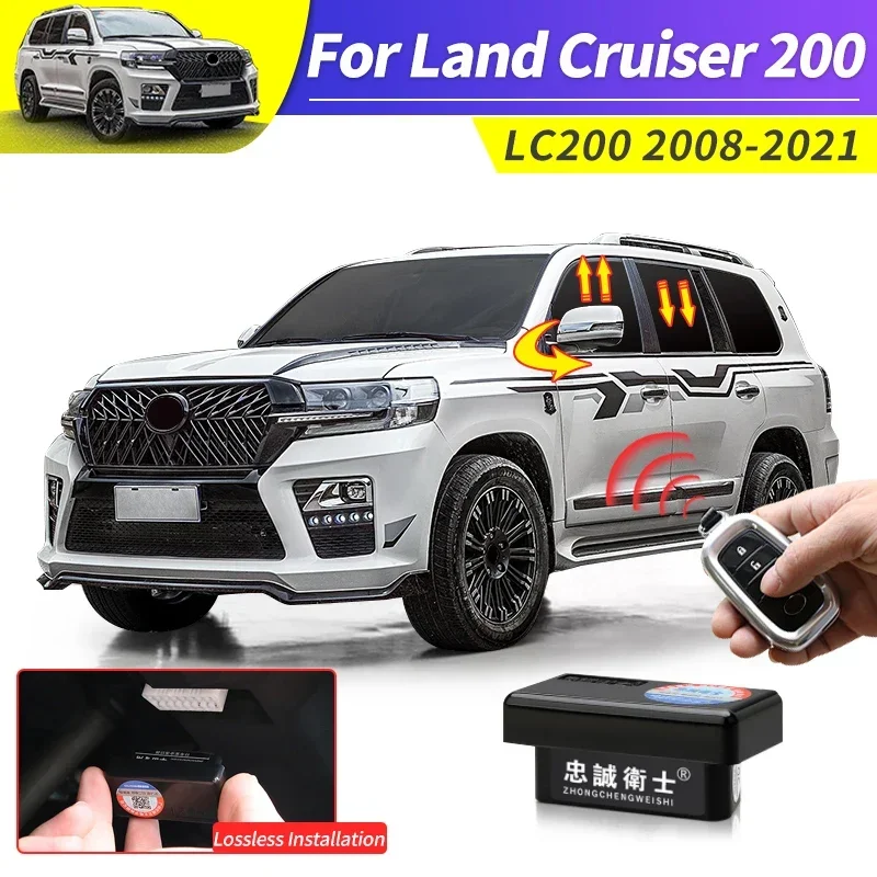 NOVINKA! Pre Toyota Land Cruiser 200 Automatické okno zatvorenie spätného zrkadla skladacích blokovacích dverí OBD Data Module Modifikácia Accesso