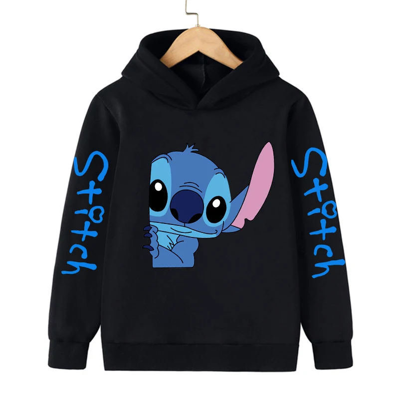 NOVINKA V Cool Stitch Hoodie Children Cartoon Cloth