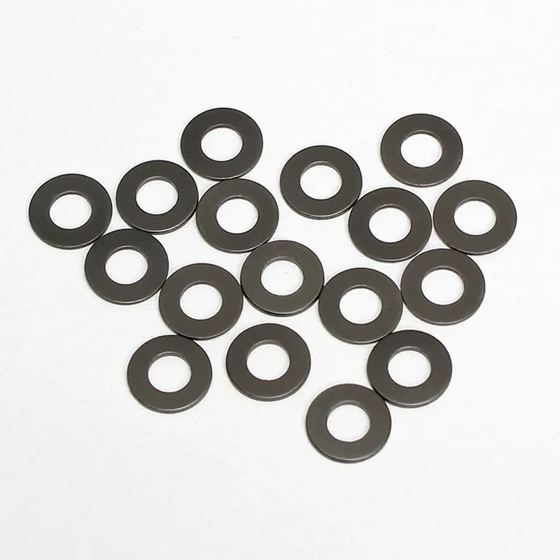 Nová 100ks M1.5 Čierna grafická podložka nylonová plastová tesnenie Shim Ultra tenká vysoká teplota plochá vložka 3,8 4 mm 4,5 mm-5,4 mm vonkajšia