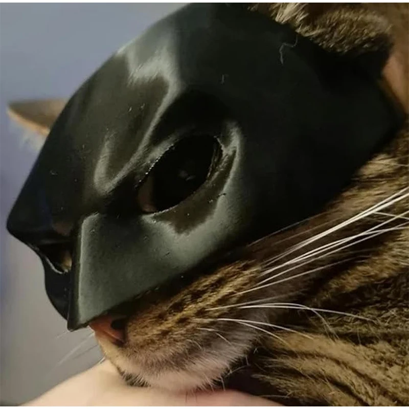 Nová 3D tlačová mačka Maska pre mačku Maska Pes Funny Headset Cat Headar Creative Pet Mask Dekorácie tváre 2024