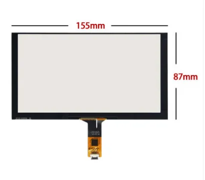Nová 6,2 palca kapacitná dotyková obrazovka 6pins IC: GT911 155*87 mm