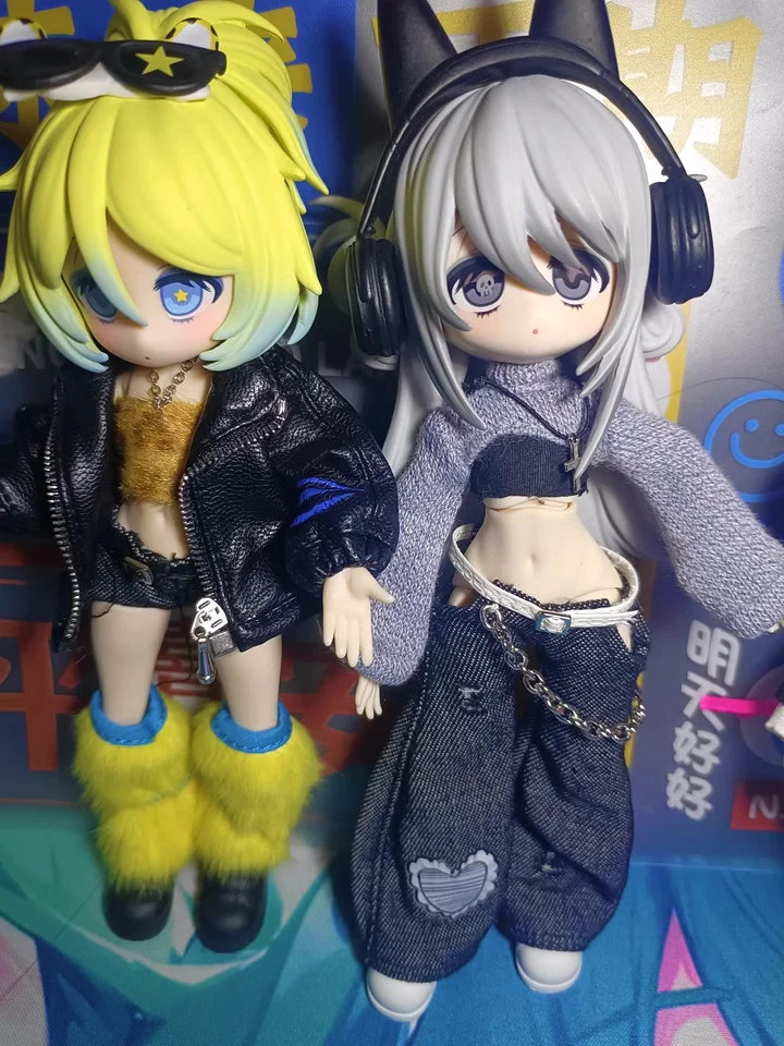 Nová autentická anime hračka Desaťtisíc únikového plánu BJD Blind Box 12 bodov Hnuteľná bábika Ornament Hraje