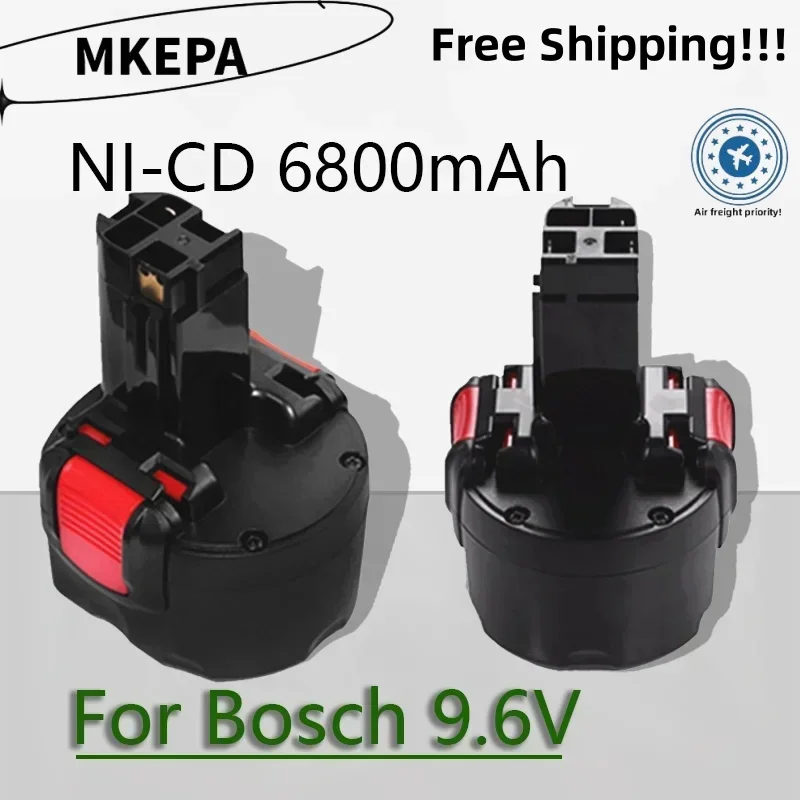 Nová BAT 048 9,6V 6800MAH NI CD Nabíjateľná batéria Power nástroj PSR 960 BH984 BAT 048 BAT 119 BATTERSKÁ.