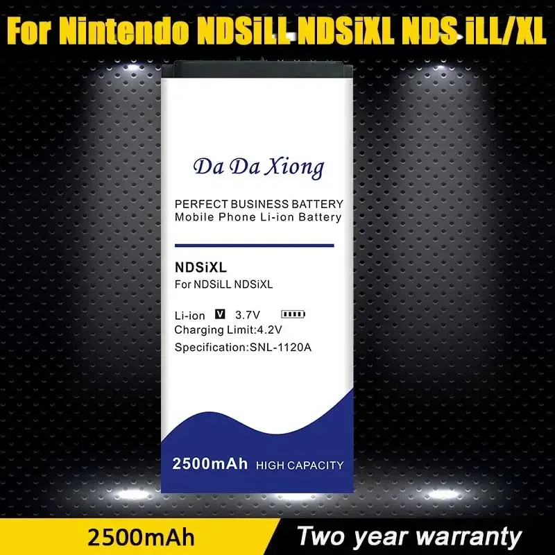 Nová batéria 2500 mAh ndSixl pre Nintendo ndsill ndsixl nds Ill/xl Send Companying Tool