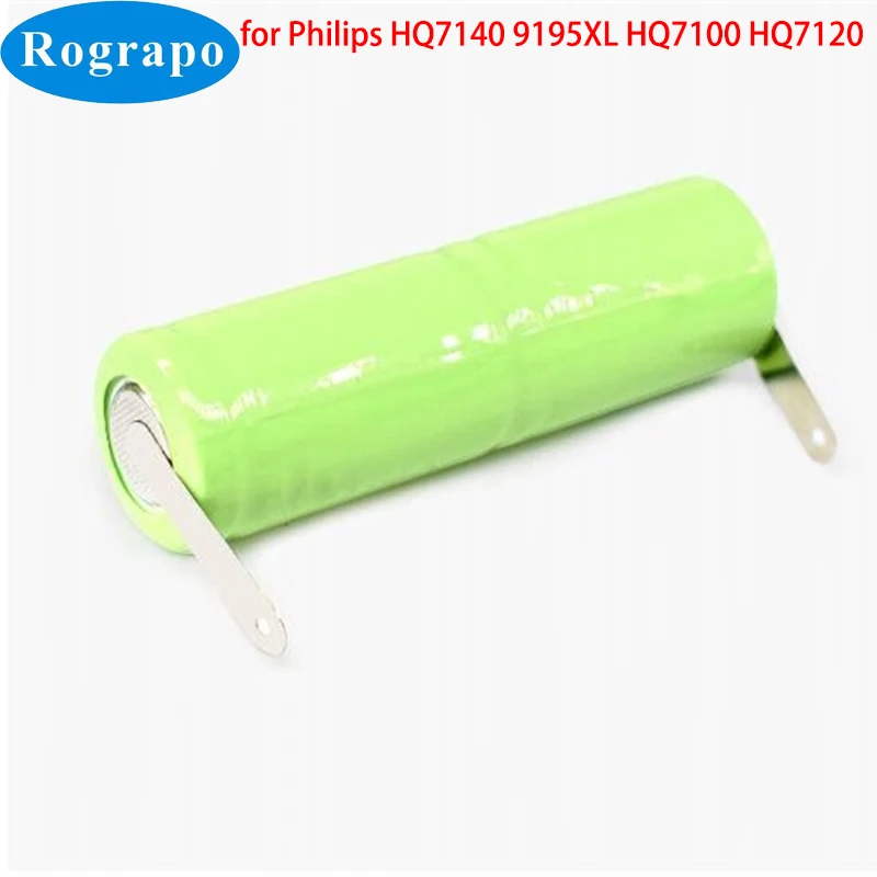 Nová batéria 2500 mAh Ni-MH pre Philips Norelco Razor 9195XL HQ7100 HQ7120 HQ7140