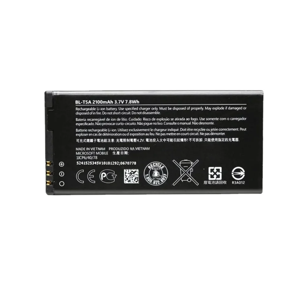 Nová batéria BL-T5A pre Nokia Microsoft Lumia 550 730 735 738 RM1038 RM1040 Mobilný telefón