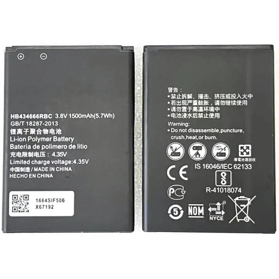 Nová batéria HB43466RBC 1500 mAh pre router Huawei E5573 E5573S E5573S-32 E5573S-320 E5573S-606 E5573S-806