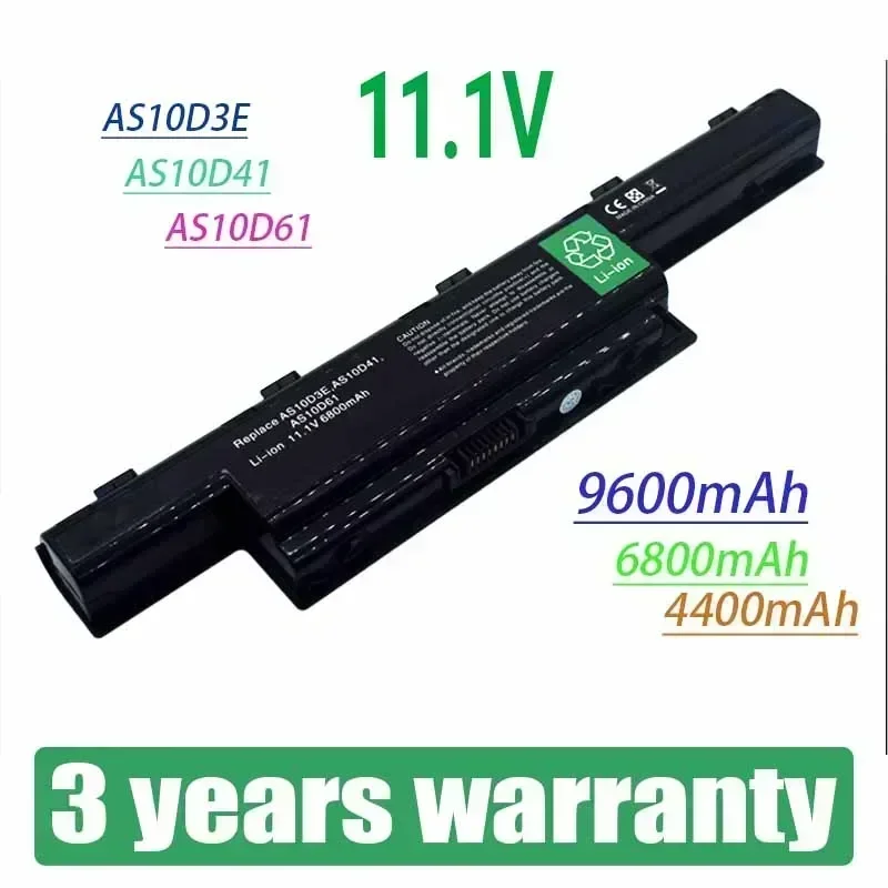 Nová batéria notebooku pre Acer Aspire V3 5741 5742 5750 5551G 5560G 5741G 5750G AS10D31 AS10D51 AS10D61 AS10D71 AS10D75 AS10D81