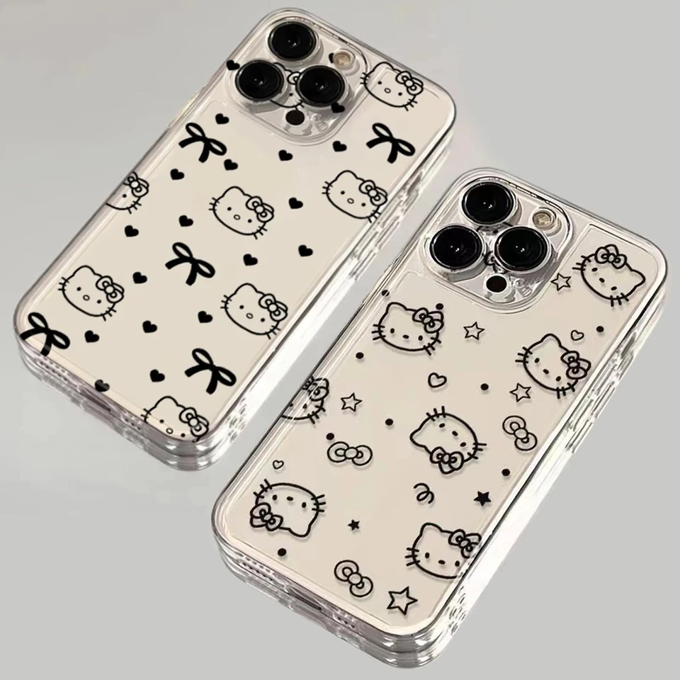 Nová celá obrazovka Láska Hello Kitty Pase Pase pre Oppo Realme C67 C65 C63 C55 C53 C35 C30 C11 12 10 9 8 7 6 5 Pro Plus plus 4G 5G kryt