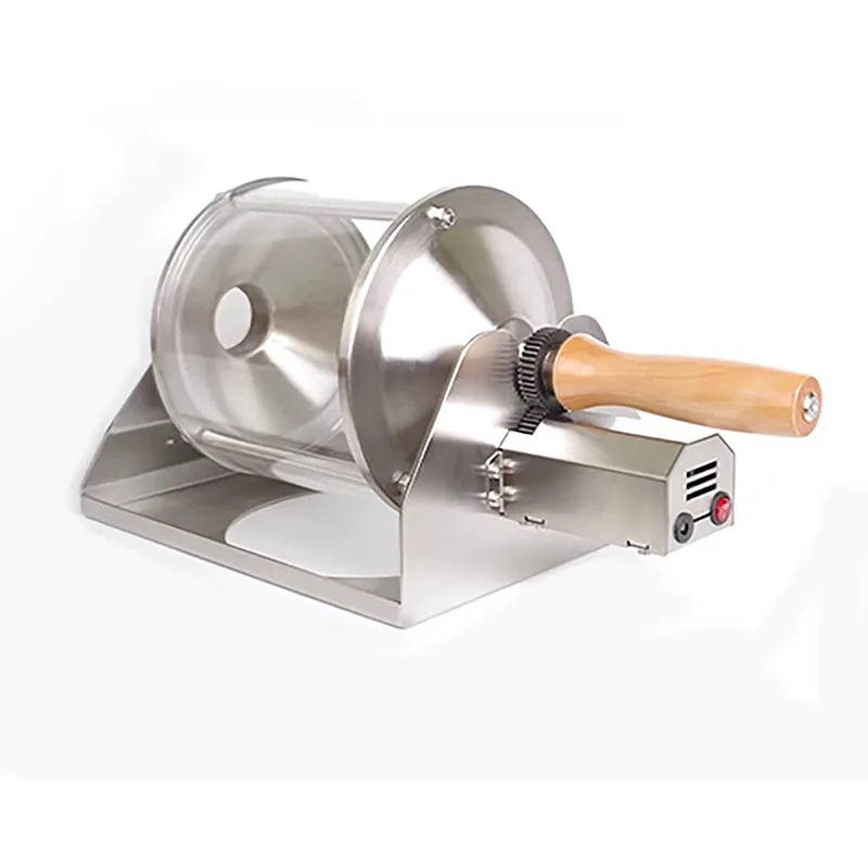 Nová domáca kávová kávová zrná AC 100-240V Roaster Direct Fire Roaster Capacita 400G Sklená priehľadná vizualizácia