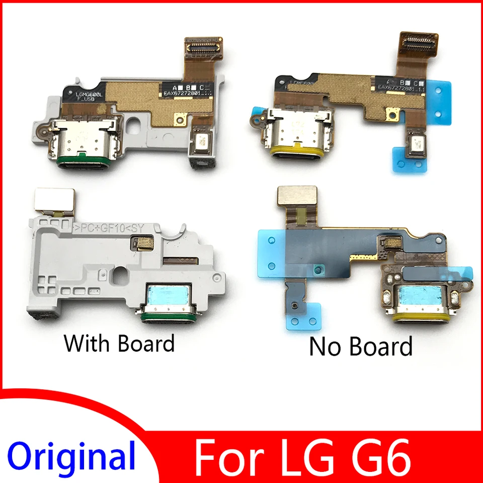 Nová doska konektora mikro doku pre LG G6 USB nabíjací port Flex kábel