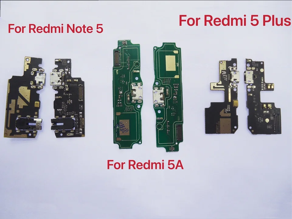Nová doska nabíjacieho nabíjačka Micro USB nabíjačku nabíjačku s mikrofónovým modulom pre Xiaomi Redmi 5 5A plus poznámka 5 5A