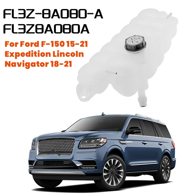 Nová expanzná nádrž na rozširovanie nádrže s CAP FL3Z-8A080-A pre Ford F-150 15-21 Expedition Lincoln Navigator 18-21 FL3Z8A080A