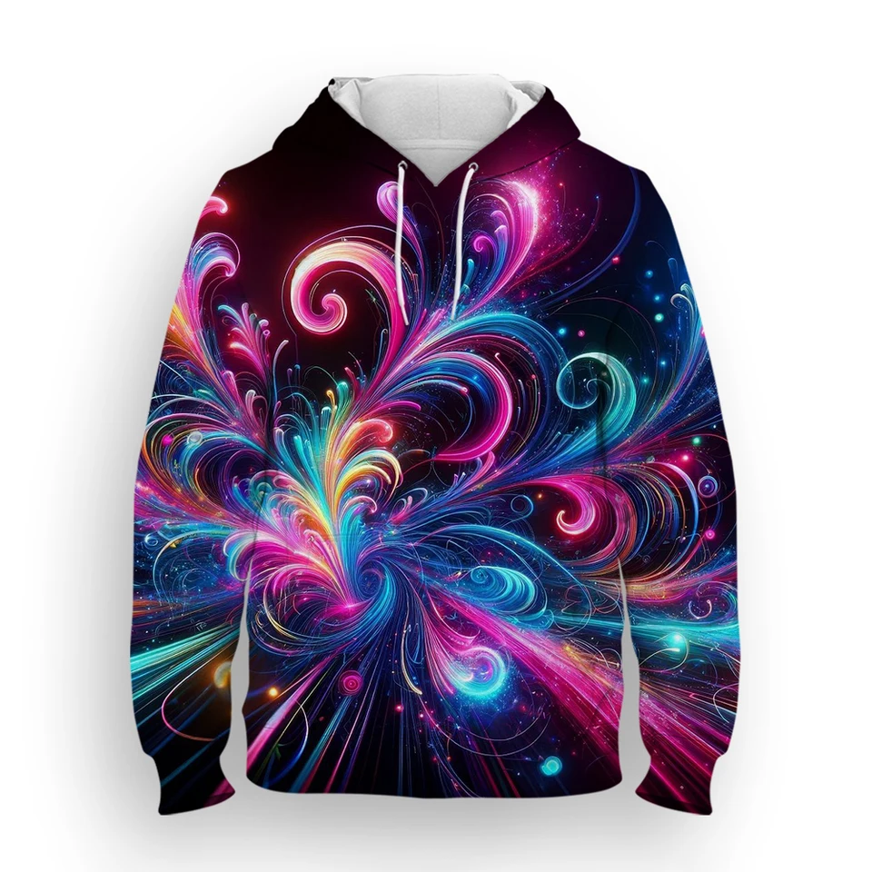 Nová farebná planéta 3D tlačená mikina pánske mužské harajuku módne športové oblečenie Príležitostné streetwear Hoodie Sportswear Top
