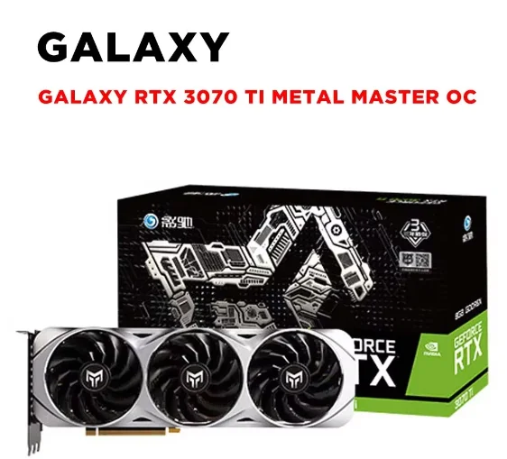 Nová galaxia 100% nový RTX 3070 RTX 3070 TI 8G LHR Gaming NVIDIA GDDR6X Grafické karty RTX3070 256BIT KABLITA PLACA DE VIDEO