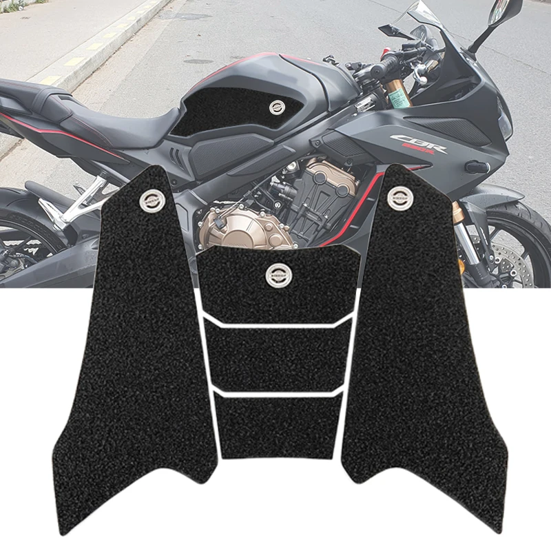 Nová Honda CB650R CBR650R Plynková podložka Motorycle Know Grip Kit Pad Anti Slip Tank Popection Fit Fit pre CB 650R CBR 650R 2019- 2021