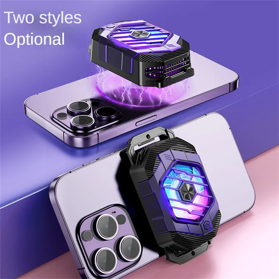 Nová hra x65 mobilný telefón chladič magnetický polovodičový chladič mobilného telefónu Live Clip-On \ Magnetic Cooler pre hranie hier