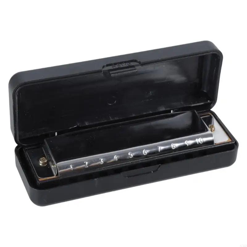 Nová jamka harmoniky 10 pre Key of C pre blues rock folk harmonika Silv a70D