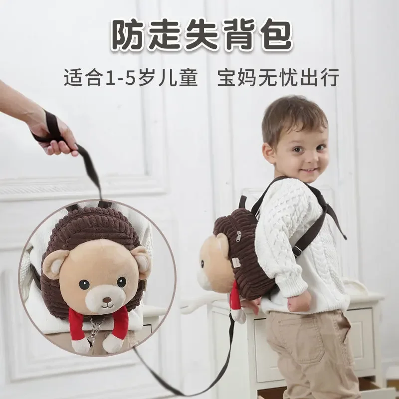 Nová karikatúra Anti-Lost Baby Backpack Detská plyšová taška