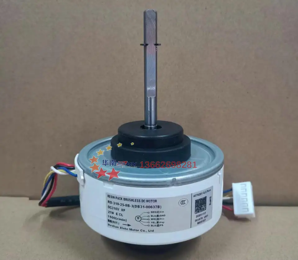 Nová klimatizácia Samsung DC Motor ventilátor RD-310-25-8B-3 RD-310-25-8B-3 (AL) DB31-00636C DB31-00637B