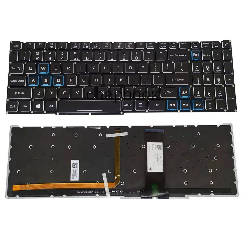 Nová klávesnica s podkrovím RGB pre Acer Predator Helios 300 PH315-52 PH317-53-795U PH317-54