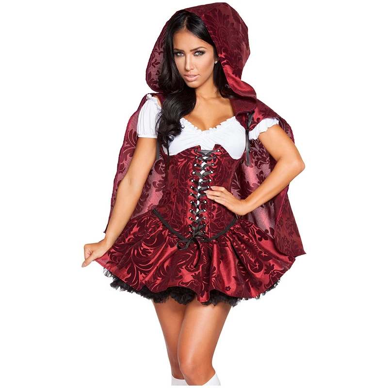 Nová Lady Little Red Riding Hood Koste
