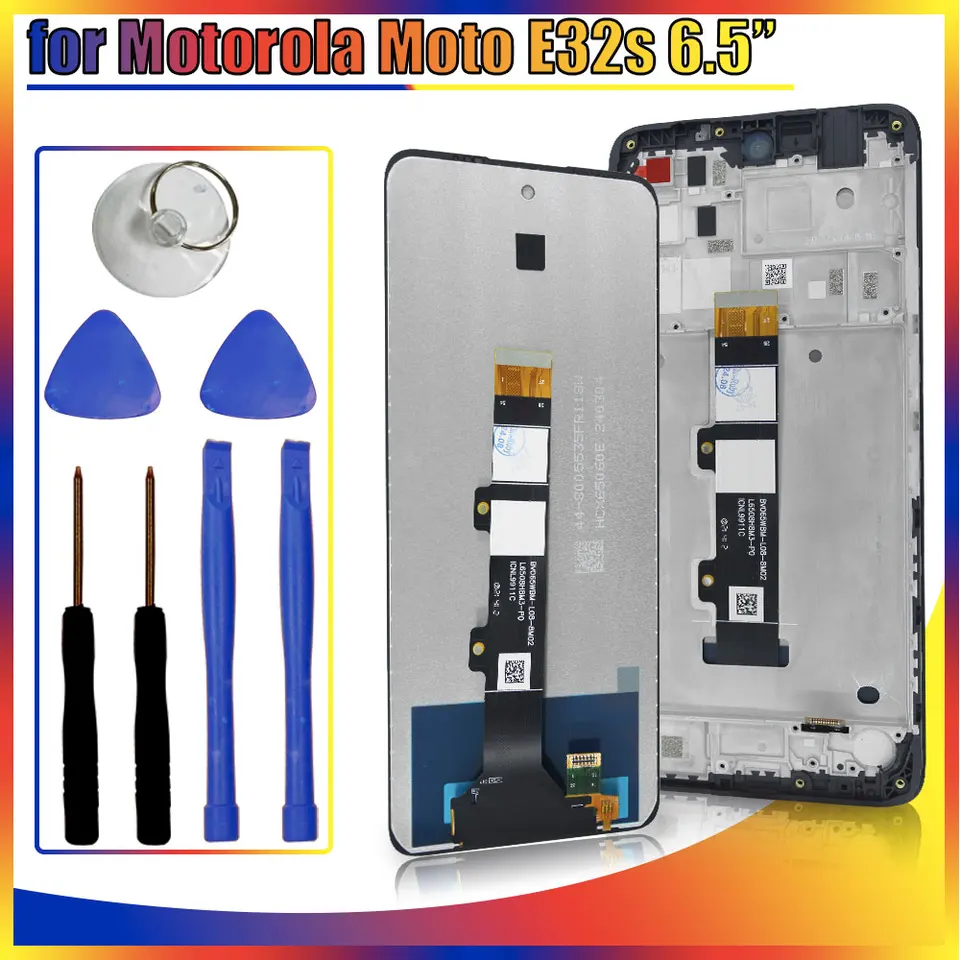 Nová LCD pre Motorola Moto E32S XT2229 LCD displej dotykovej obrazovky Digitalizátor Digitalizátora Digitalizátora na výmenu Moto E32S LCD displej