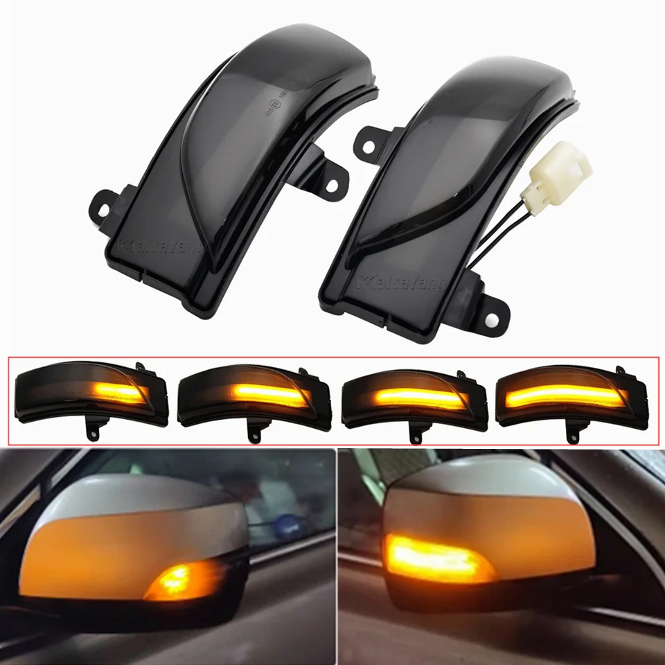 Nová LED Dynamic Blinker 2X Mirror Turn Signal Light pre Subaru Forester 2014-2018 Outback 2012-2017 Crosstrek Impreza Legacy