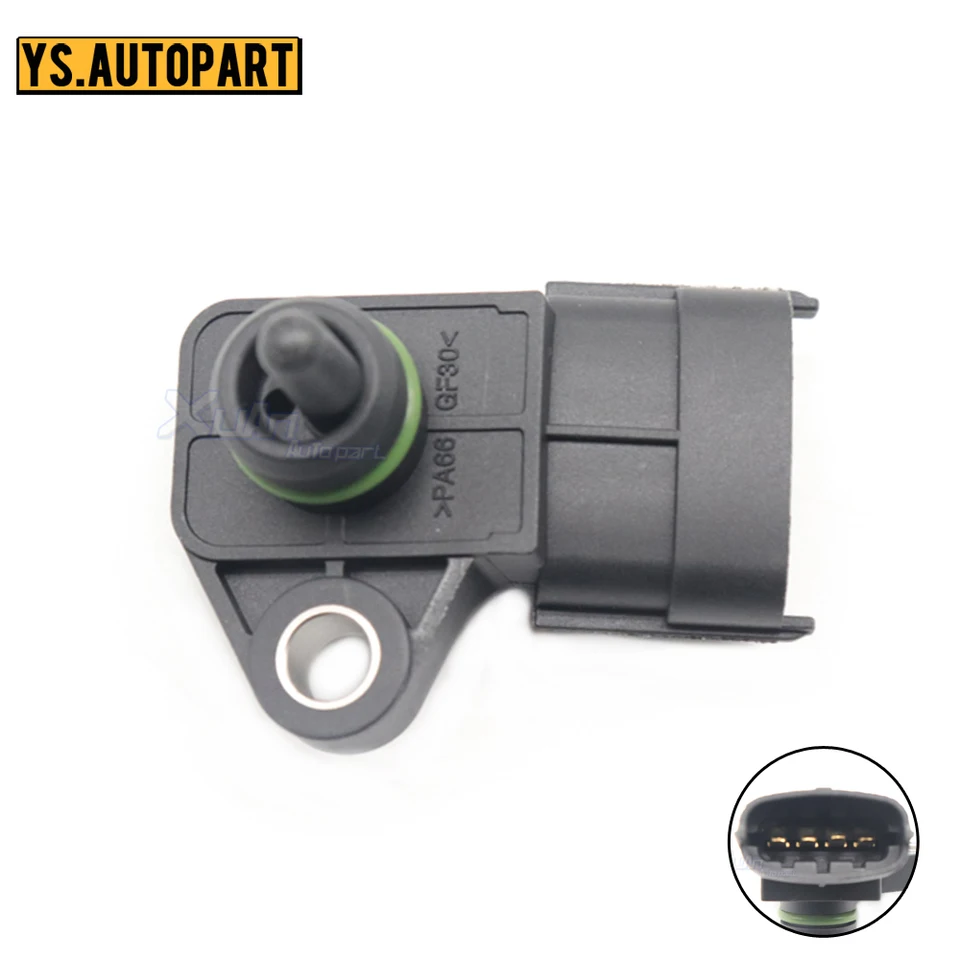 Nová mapa 39300-2B100 Senzor Absolútneho tlaku pre Hyundai Elantra Equus Sonata Tucson Azera Kia Rio Soul Sorento 08-16