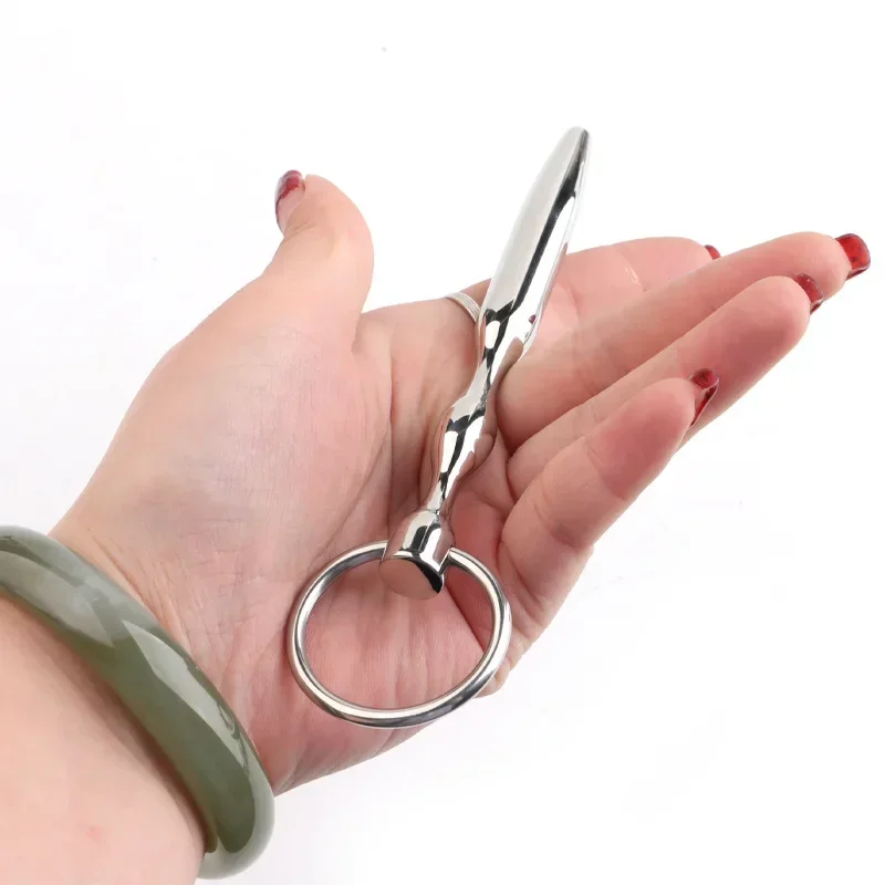 Nová masturbácia tyče katéter Uretrátory dilatátory konského očného stimulátora Penis Plug Vložte prúty Penis Massager Sex