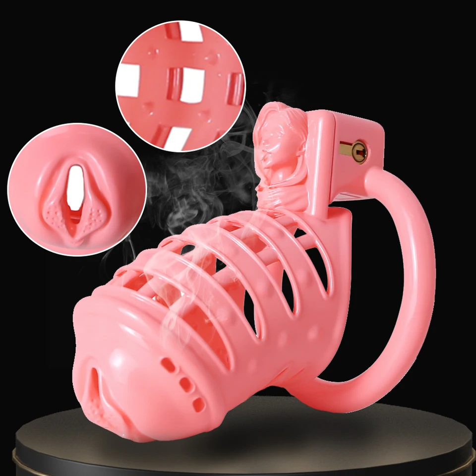 Nová mačička cudná klietka 3D tlačená mužská klietka s klietkou ľahký vaginálny penis klietka zámok zámok homosexuálov dospelých bdsm sexuálne hračky pre mužov
