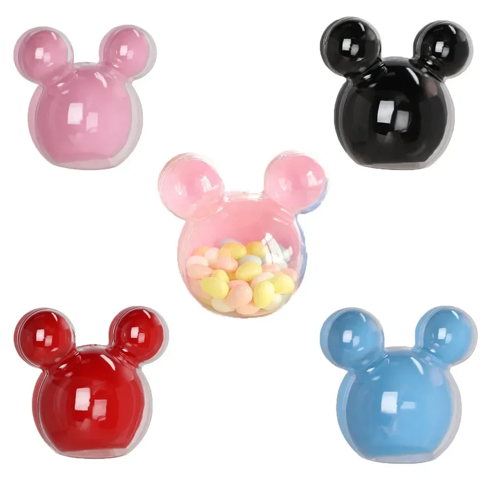 Nová McKey Mouse 12 -Place/Batch Plast Candy Box Detská narodeninová oslava Decisia Candy Box Detj