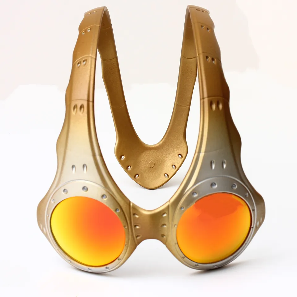 Nová mimozemská prilba módne pánske a dámske luxusné osobné slnečné okuliare, ktoré vedú k vetromprotujúcim okuliarmi Goggles UV400