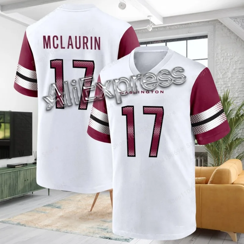 Nová móda 2024 Najnovšie letné leto Jayden Daniels Velitelia hráča hráč Rugby Jersey #5 Training Jersey Rugby Uniforma pre dospelých a dieťa