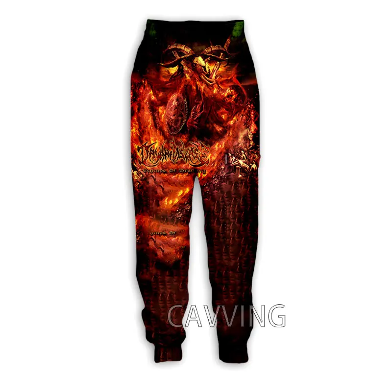 Nová módna 3D tlač Dawn of choroba Casy Pant Sport Sweatpants Rovné nohavice Jogging nohavice pre ženy/mužov