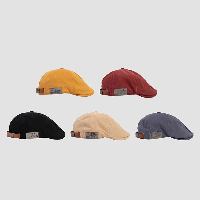 Nová módna farba Classic British Style Hat Mens Panama Stylish Artist Painter Newsboy Caps Beret Hat Autumn Winter