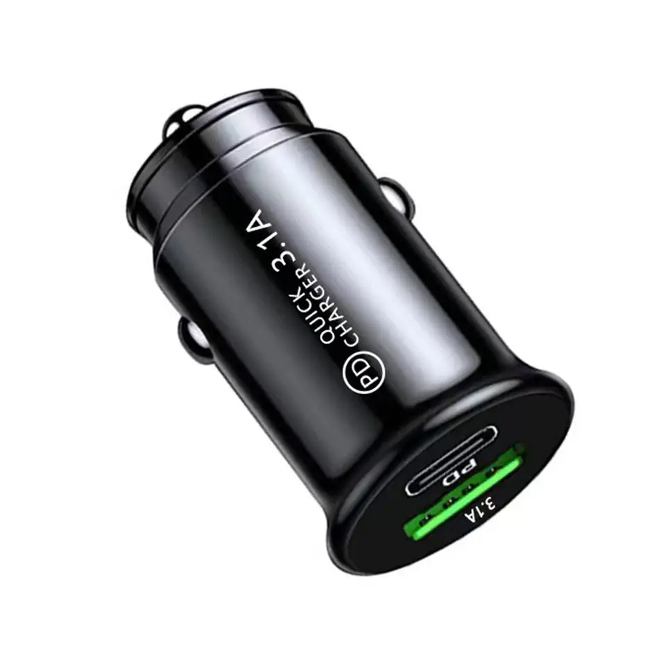 Nová nabíjačka na nabíjačke auta 2 USB Port Rýchle nabíjanie adaptér 5V 3.1A Svetovo príslušenstvo automobilu