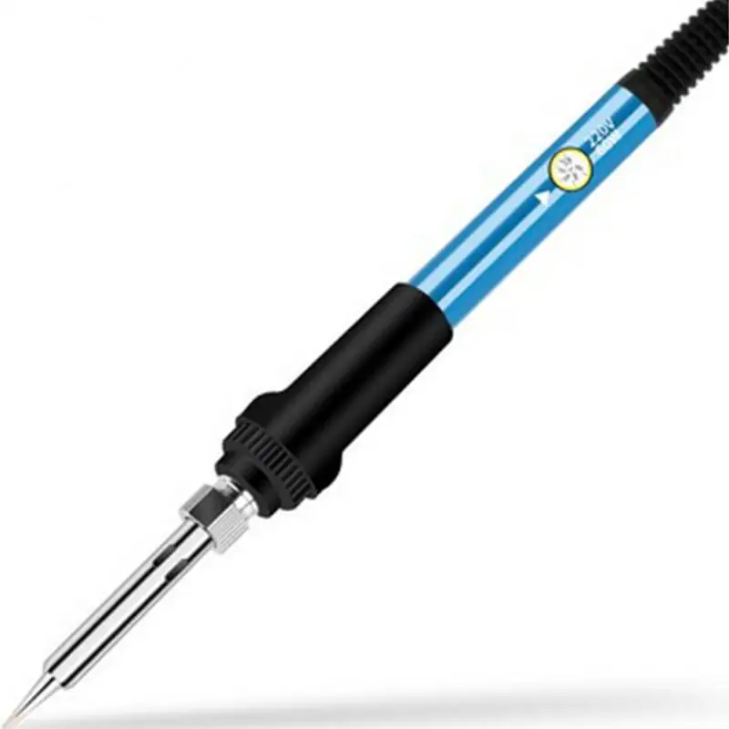 Nová nastaviteľná teplota Elektrické spájkovanie železo 220V 110V 60 W Zváracia spájka Prepracovanie stanice Teplo Tipy na opravu Nástroje na opravu ceruzky