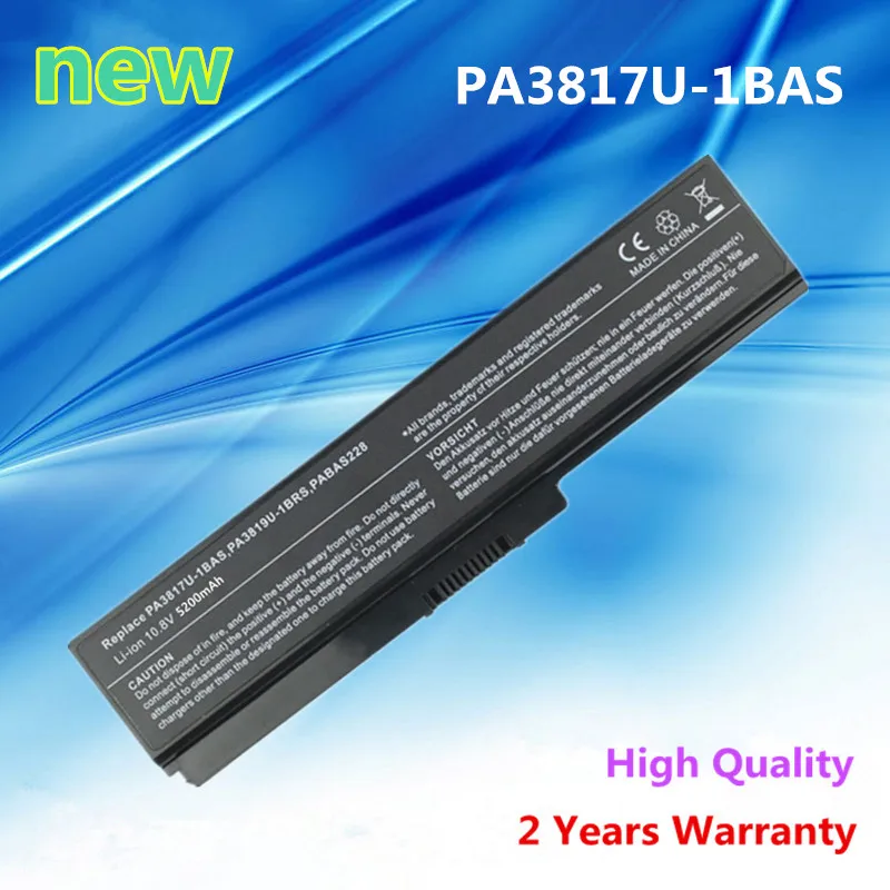 Nová notebooková batéria pre Toshiba Portege M800 M801 M802 M803 M805 PA3634U-1BAS PA3635U-1BRM PA3728U-1BRS PA3818U-1BRS PABAS227