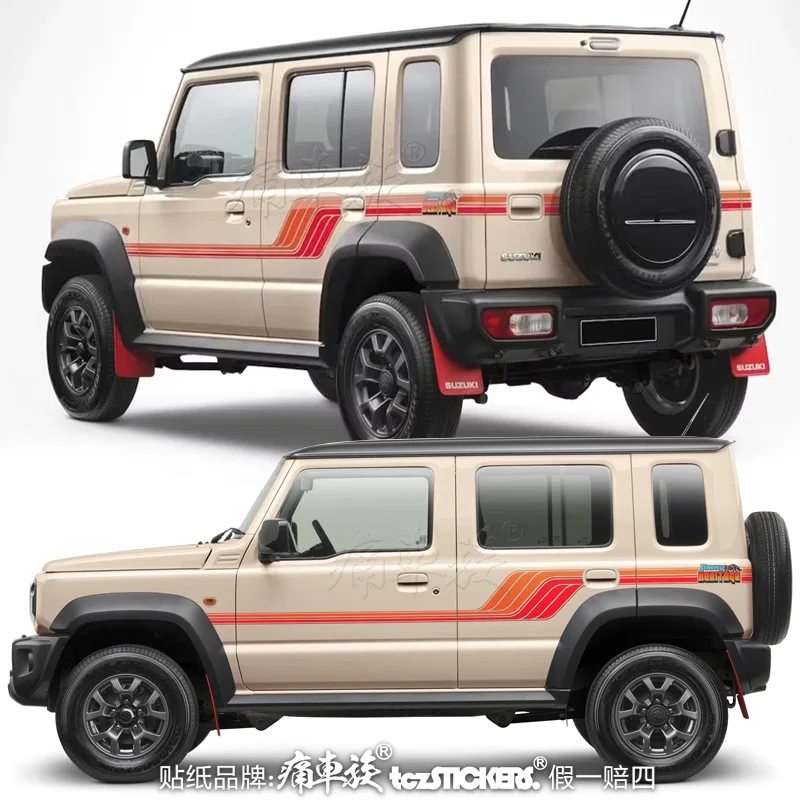 Nová nálepka automobilov pre Suzuki Jimny Heritage Limited Edition 2024 Fashion Sports Prispôsobené dekorácie Decal vinylové príslušenstvo
