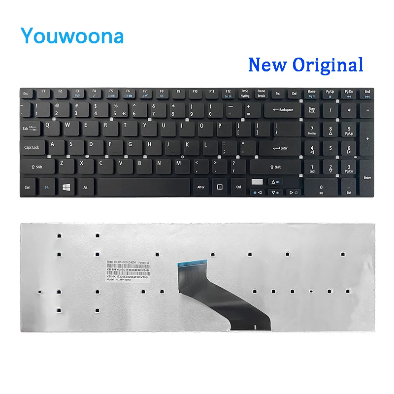 Nová originálna klávesnica pre notebook pre Acer V5WE2 Z5WBH Z5WAW Z5WAH Q5WV1 Z5WCH Z5WAL MS2394