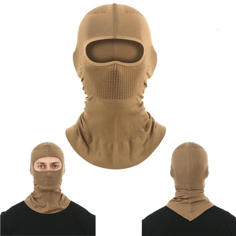 Nová plná tvár šál lyžiarska cyklistika Full Face Cover Case Camouflage Balaclava Winter Neck Head Warper Tactical Airsoft Cap Helma vložka