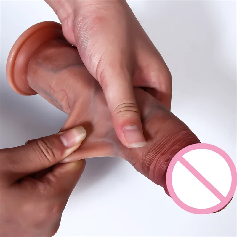 Nová pokožka Feelistic Realistic Dildo Sex Hračky pre ženu Obrovský veľký penis s prísavkovým pohárom Dildos Strapon Dick Femab -Masturdators Tool