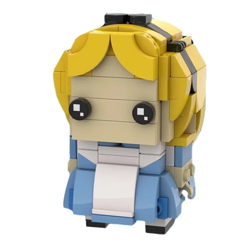 Nová princezná rozprávka Tale Bricks Adventure Alice Alice Friends Idea Brickheadz Budovy bloky akčná figúrka tehlových hračiek pre dievčatá darčeky