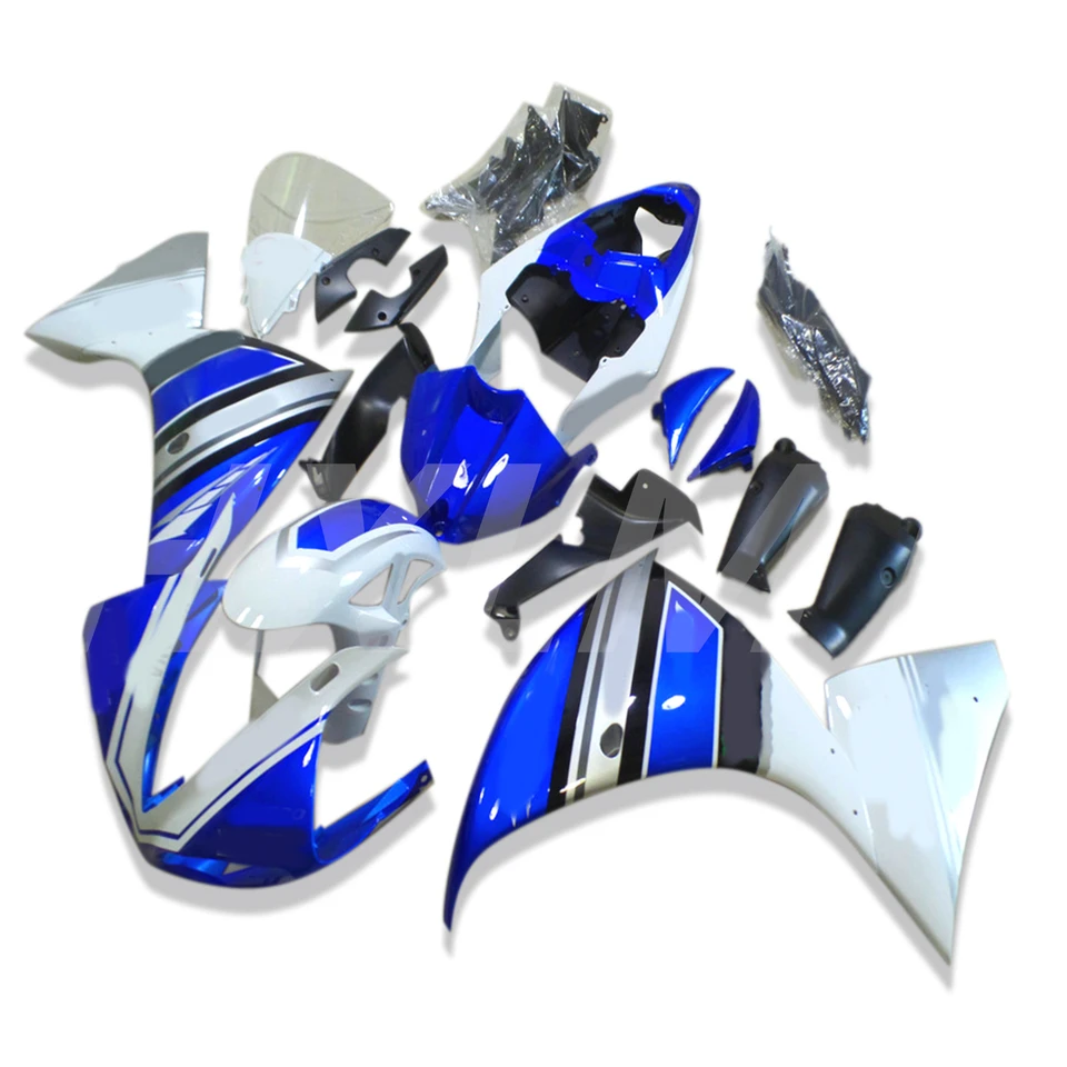 Nová prispôsobiteľná kapotážna súprava pre Yamaha YZF R1 09 10 11 Motocyklová súprava častí sada kabíny R 1 2009 2010 2011