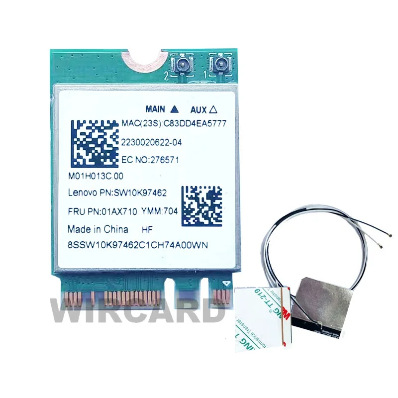 Nová RTL8821CE WiFi Bluetooth 4.2 802.11ac Wireless Newrk karta pre Dell Asus Acer Lenovo E470 E470C V130 V145 S145 V330 01AX710