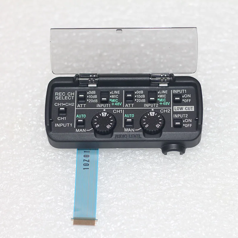 Nová rukoväť Audio Ovládací panel Assy Opravy dielov pre Sony PXW-X70 X70 NX80 Z90 MC88 MOBACORDER