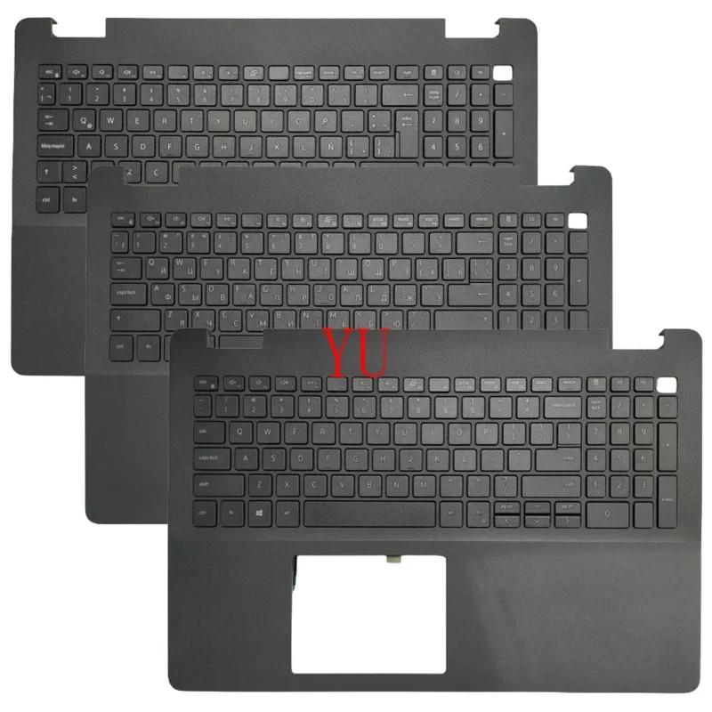 Nová Russian/US/Latin Keyboard pre Dell Vostro 15-3500 3501 V3500 V3501 s PalmRest Horný kryt puzdra